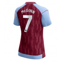 Fotbalové Dres Aston Villa John McGinn #7 Dámské Domácí 2023-24 Krátký Rukáv